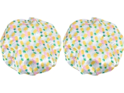 Touca De Banho Impermeável Baluue 2 Peças, Touca De Banho Feminina, Acessórios Para Banheiro, Proteção Para Os Cabelos