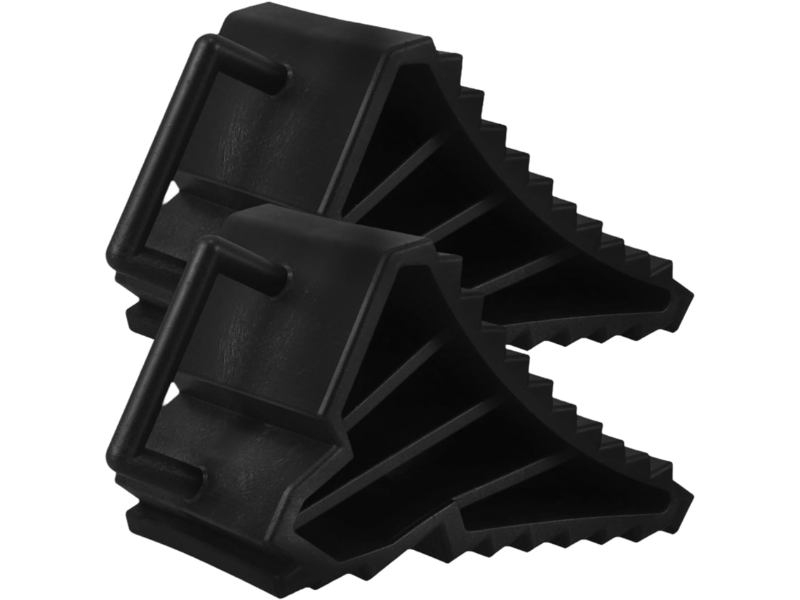 Calços De Roda Para Carros, Motocicletas, Reboques, Pequenos Calços De Borracha Reforçada Para Camping.