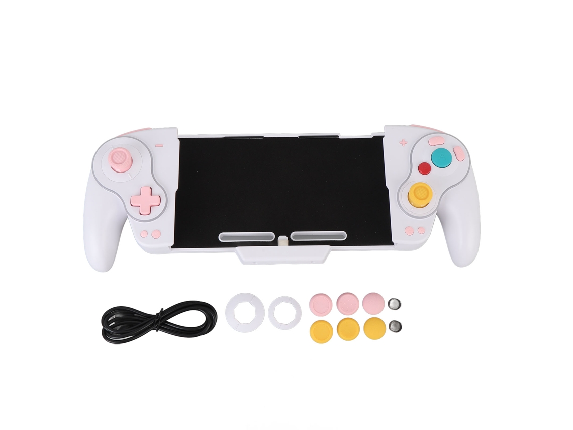 Controle Sem Fio com Botões Mecânicos Gamepad One Piece Joypad para Switch/switch Oled EOOCOO (efeito de Iluminação Rgb Ajustável Turbo)