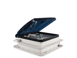 Ventilador De Teto Para Rv, Luz Led, Controle Manual, Branco