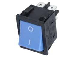 Laxiscreed Interruptor De Rede Azul De 4 Pinos Em Abs Para Maior Durabilidade E Eficiência