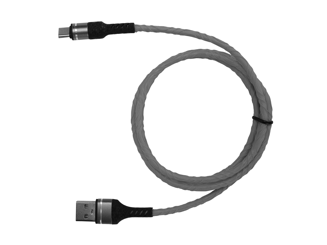 Cabo Usb LAXISCREED 3a 1m Trançado Recarregamento Rápido e Transferência de Dados