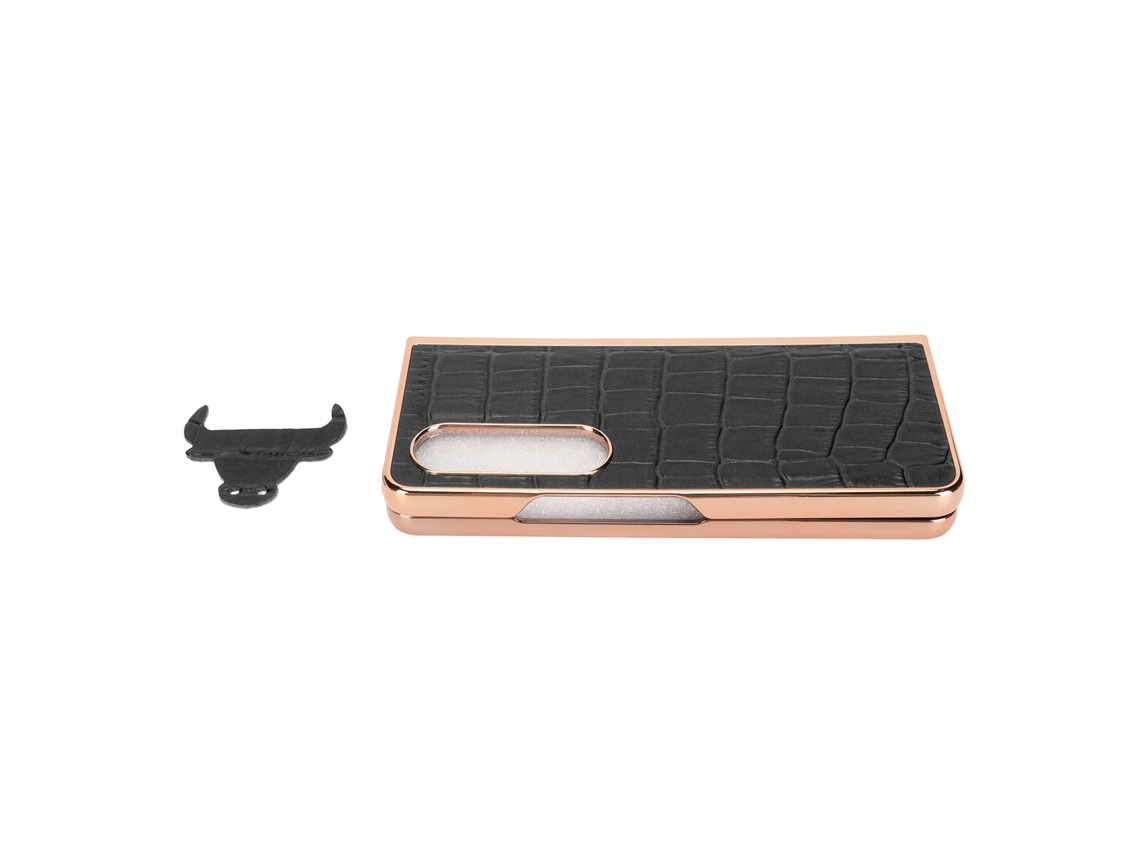 Capa para celular EOOCOO (nano, crocodilo, couro de vaca)