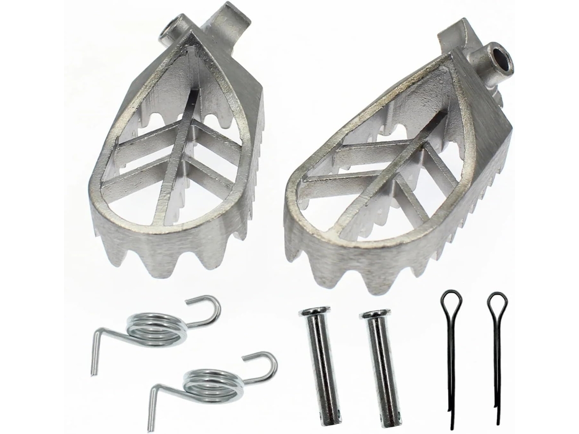 Apoios de Pés Pilot para Pw50 80 Bw80 Dt50 Rt100 Pedaleiras Frenagem Aprimorada Maior Segurança Confiança