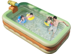 Piscina Dobrável de Pvc para Sua Piscina, Piscina Inflável Inflação Rápida Atividades Internas e CHABERLU