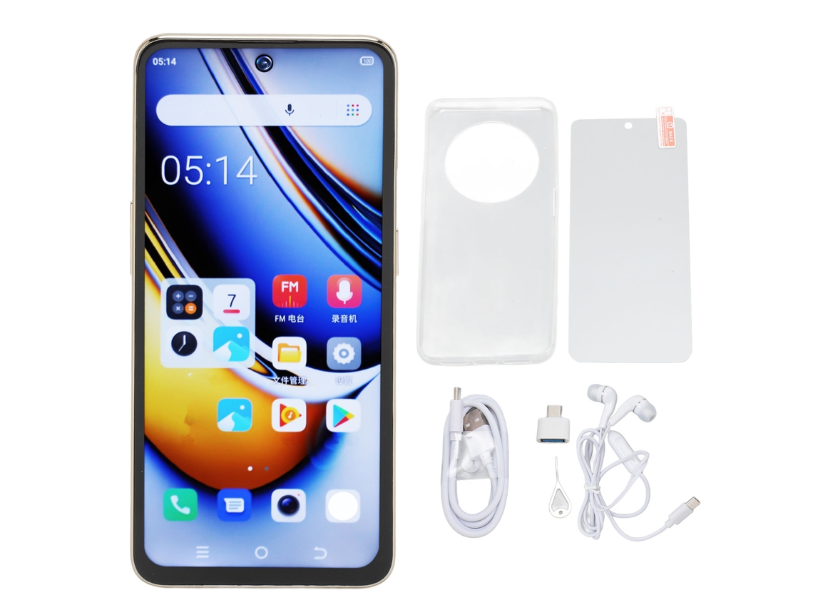 Smartphone Android 14 Laxiscreed Com 10gb Ram E 256gb De Armazenamento Ultrarrápido