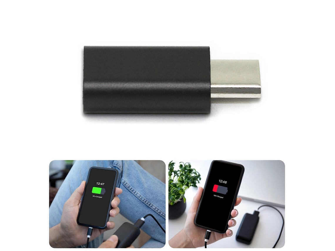 Bloqueador Usb-c De Dados, Apenas Carregamento, Plug And Play, 2 Unidades