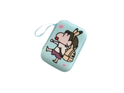 Bolsa LAXISCREED Retangular de Malha para Moedas e Fones