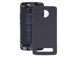 Capa Traseira De Bateria Para Motorola Moto Z4 (preta)