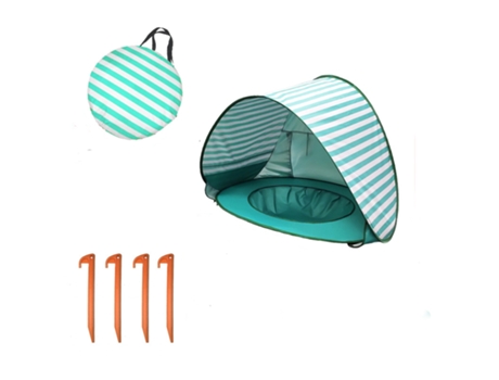 Tenda com Piscina Alta Proteção Solar Spf 50 Sistema Pop-Up Azul,120x 80Xx70Cm USIFUL