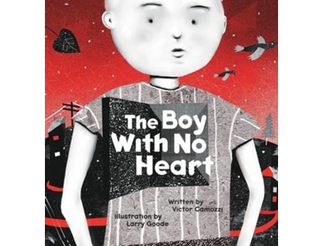 Livro The Boy with No Heart Victor Camozzi (Inglês)