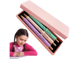 3 Caneta, para Escritório, Canetas Motivacionais, Mesa de Trabalho CHABERLU