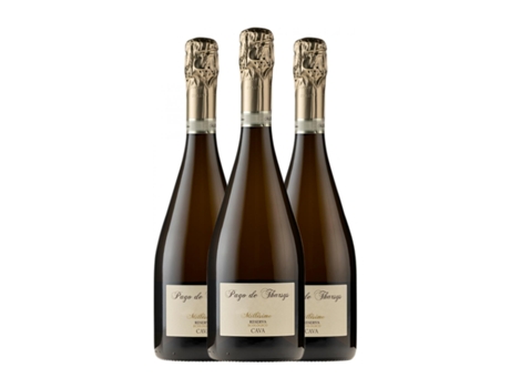 Espumante PAGO DE THARSYS Chardonnay Brut Cava Reserva (0.75 L - 3 Unidades)
