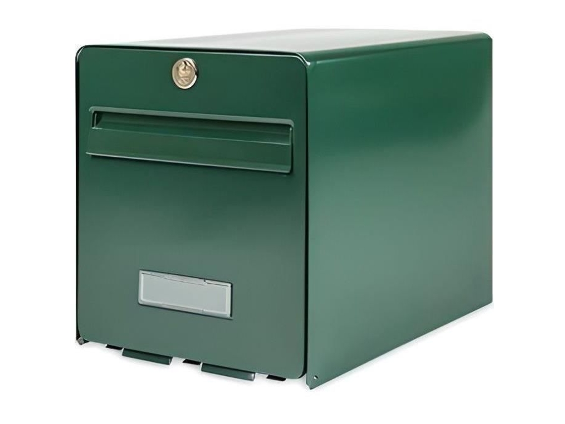 BURG WACHTER Caixa de correio em aço galvanizado - 1 porta - Verde