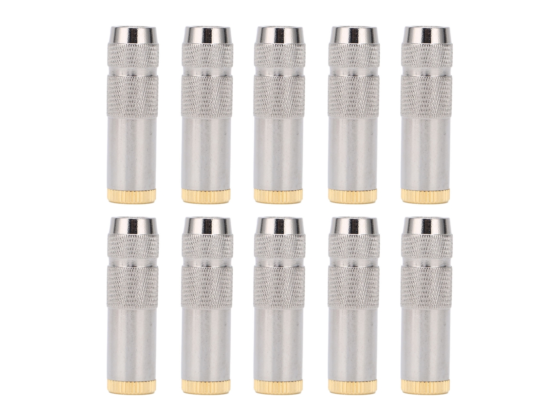 Adaptador De Áudio Conector Fêmea 5 Níveis 3.5mm