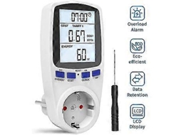 Medidor De Custo De Energia, Medidor De Custo De Energia Digital, Medidor De Eletricidade Com Tela Lcd Grande E Eletricidade Brilvibera