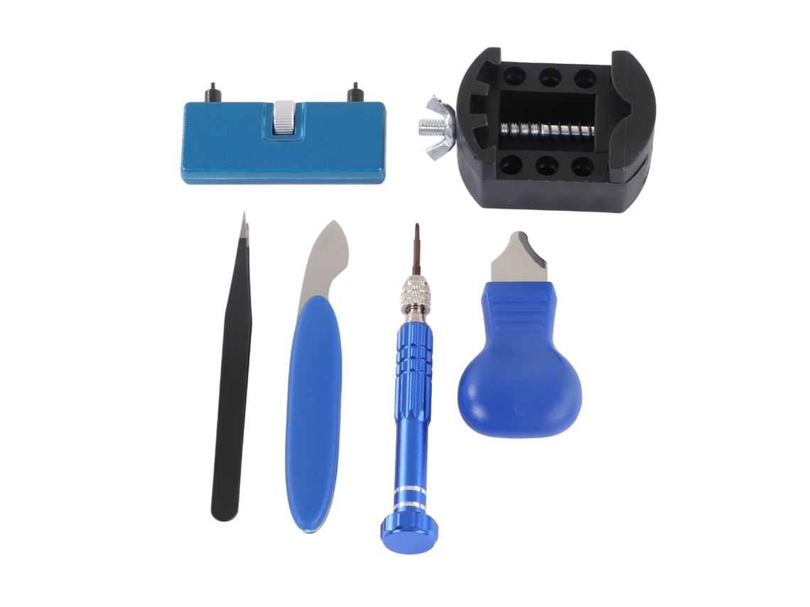 Kit De Ferramentas Laxiscreed Para Reparação De Relógios, Abrir Tampas E Perfurar Com Precisão