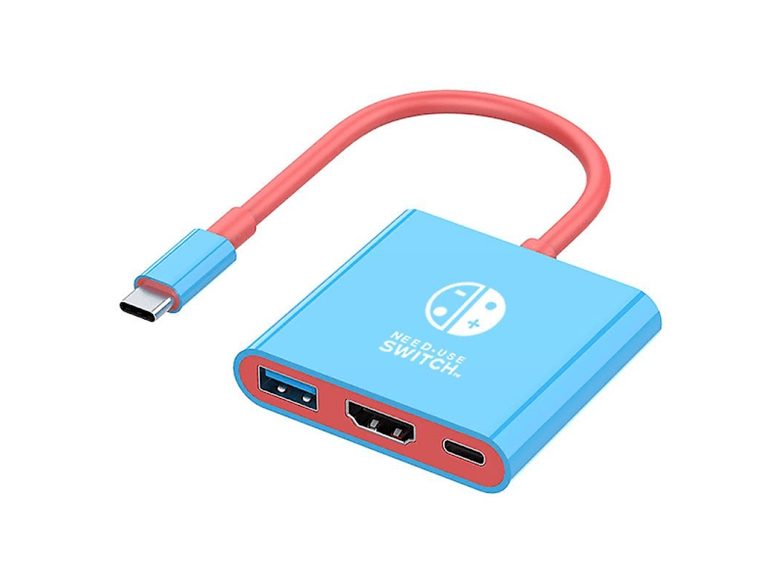 Dock Pd100w Compatível Com Nintendo Switch, Substituição Portátil