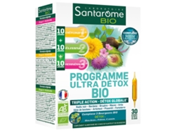 Programa Bio Ultra Detox Bio 30 Ampolas SANTAROME