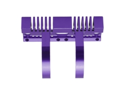 Mali suporte de Resfriamento de Motor Rc em Liga de Alumínio para Motores 550 3650 3660 3670 3674 36mm Roxo