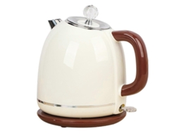 Chaleira elétrica Slowmoose 220V 1,7L em aço inoxidável com plugue UE