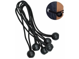 Cordões Elásticos De Bungee Para Tendas, Tira De Amarração Resistente Ao Tempo Com Bola De Bungee Lisa, Ideal Para Alongar Lonas E Gazebos, Tensionado