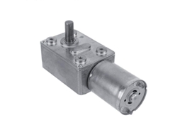 Motor Elétrico DC 12v Reversível com Redutor de Turbina para Janelas e Portas