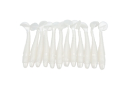 Lure Soft Bait (simulated Fish Lure, Paddle Tail Design) 12-pack Screw T-tail Worm 70mm/2.9g Soft Bait Set