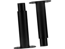 Conjunto De 2 Pés Aço Ajustáveis Para Estrutura Cama, Suportes Para Móveis E Base De Cama, Evitam Quedas