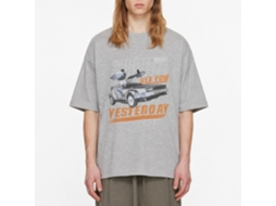 Rockinstone Back To The Future Movie See You Heather Gray Adult T-shirt Size:xxl