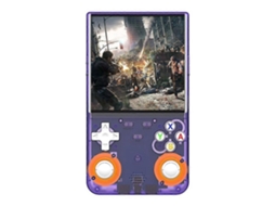 Console de Videogame GOKOCO R36s com tela IPS de 3,5 polegadas e 128 Gb