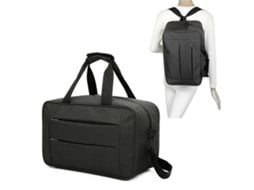 Mala de Cabine RAYKONG Convertível em Mochila Ryanair Preto (40 x 20 x 25 cm - 20L)