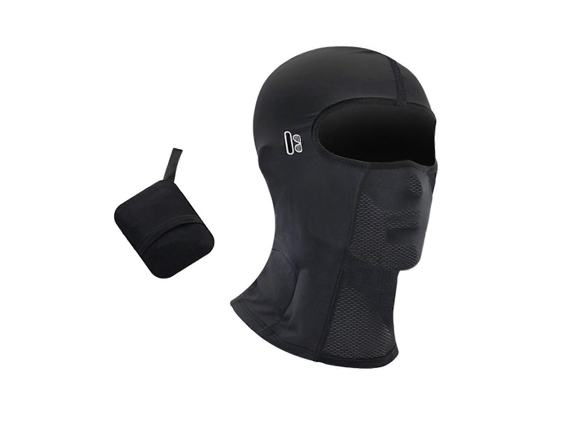 Forro Interno em Seda Gelada para Capacete, com Orifício para Óculos, Ajustável, Proteção Solar, Cinza TAISHENGDA