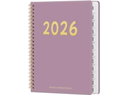 Agenda 2026 Planejamento para o Médio com Semanal e Mensal Mulheres, Família CHABERLU