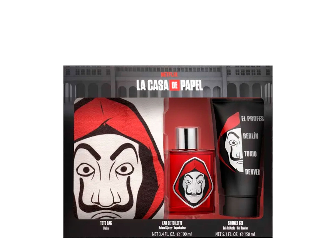 NETFLIX Coffret Eau de Toilette Unisexo Casa de Papel