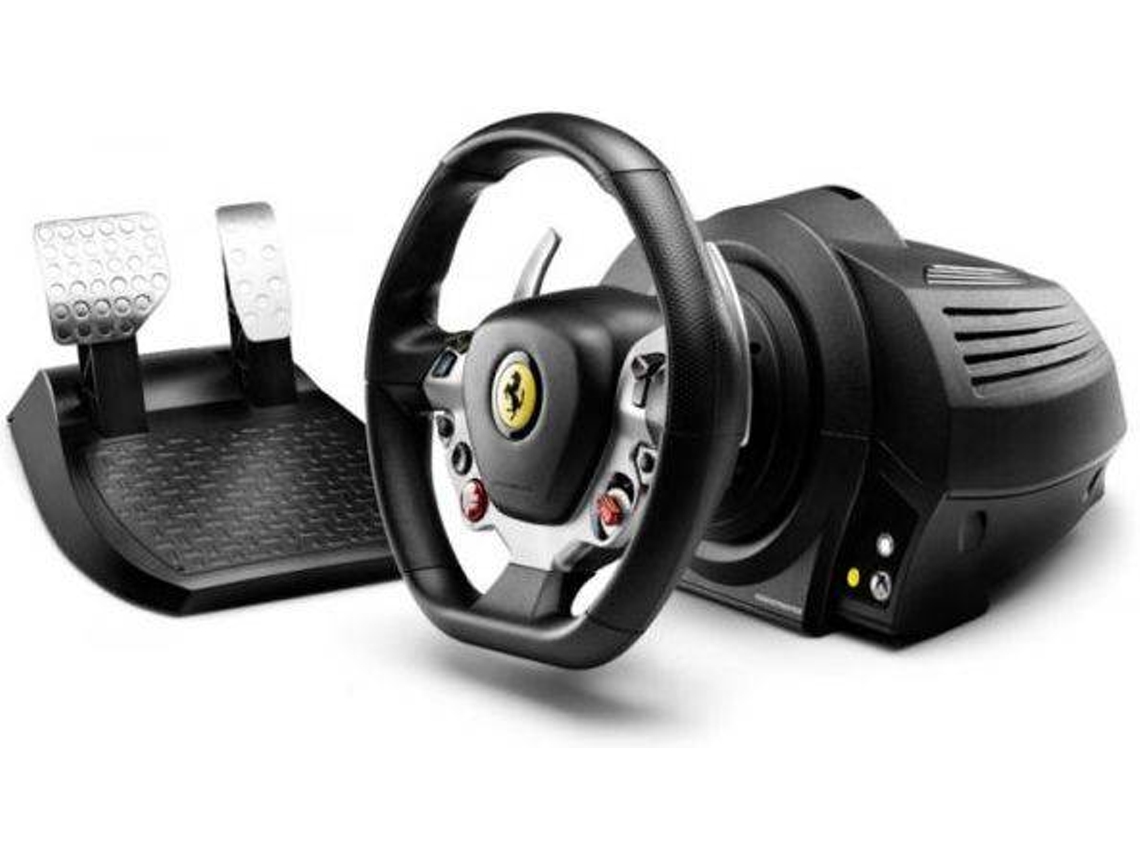 Volante + Pedais THRUSTMASTER TX Ferrari 458 Italia (Xbox One - Preto)