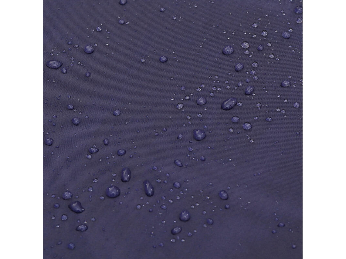 Car Umbrella Sunshade Cover 4x2.1m Oxford Cloth Uv Protection Navy