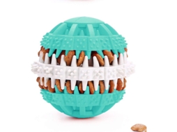2026 pelota de Goma para Perros Limpieza Dental Juguete Mascota Entrenamiento Iq Diametro 7cm