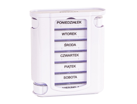 Medical Weekly Medicine Container Depan