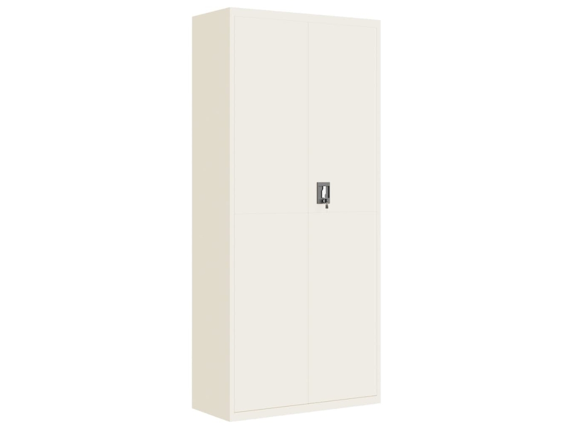 Arquivo 90x40x200 Cm Aço Branco MAISON EXCLUSIVE