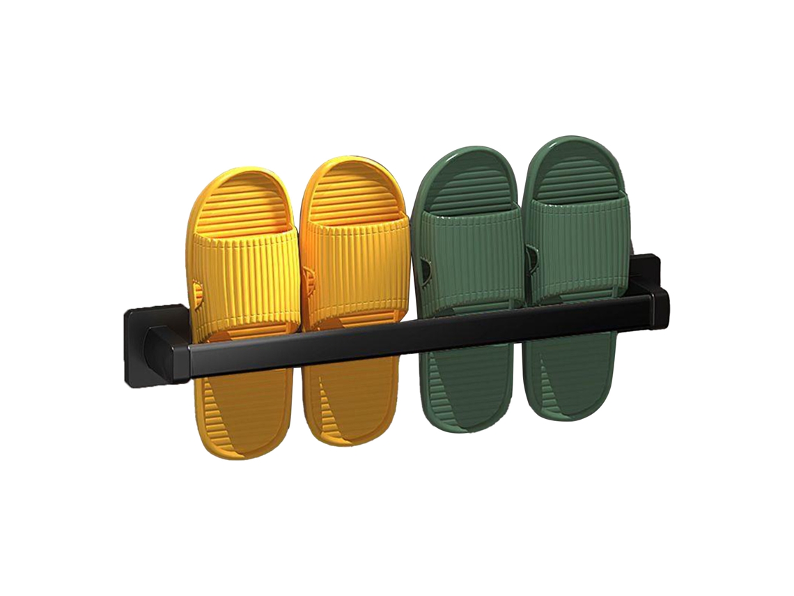 Prateleira de calçados de parede em aço inoxidável, suspensa, para chinelos, 50cm em S/MARCA