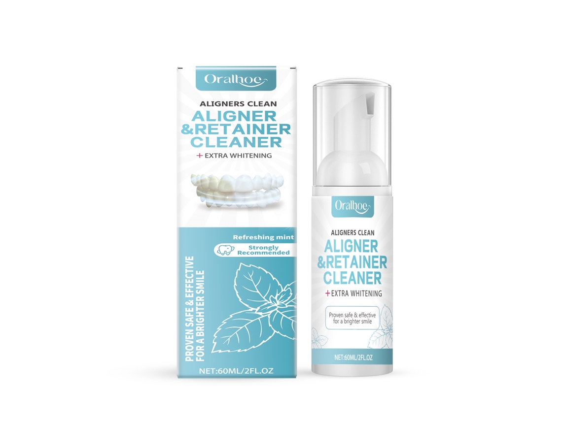 Mousse Limpeza para Aparelhos Ortodônticos, Higiene Eficaz LAXISCREED