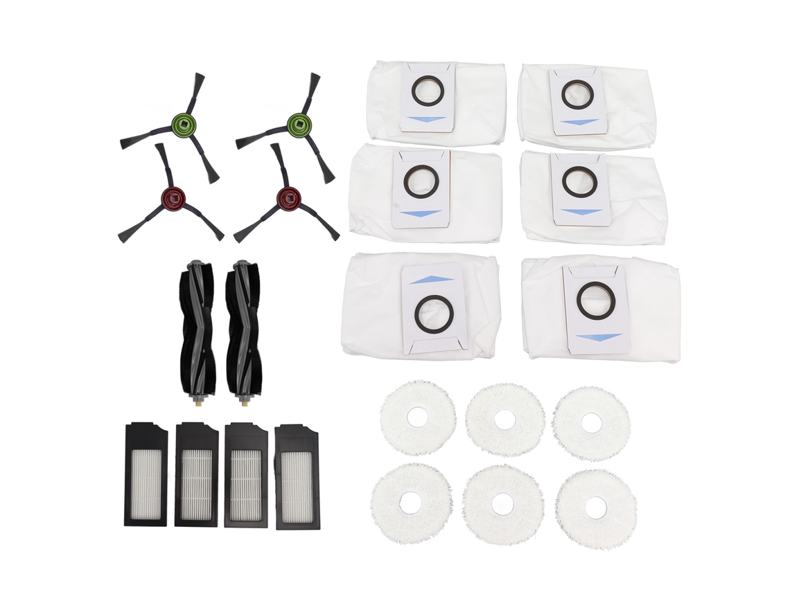 Kit de Peças para Aspirador DEEBOT X1 Omni X1 Turbo com Pincéis, Pano, Sacos e Filtros | MARCA