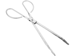 Pinça Para Lareira Ounona Em Aço Inoxidável Com Função Antiderrapante Lareiras Internas E Externas, Utensílios Para