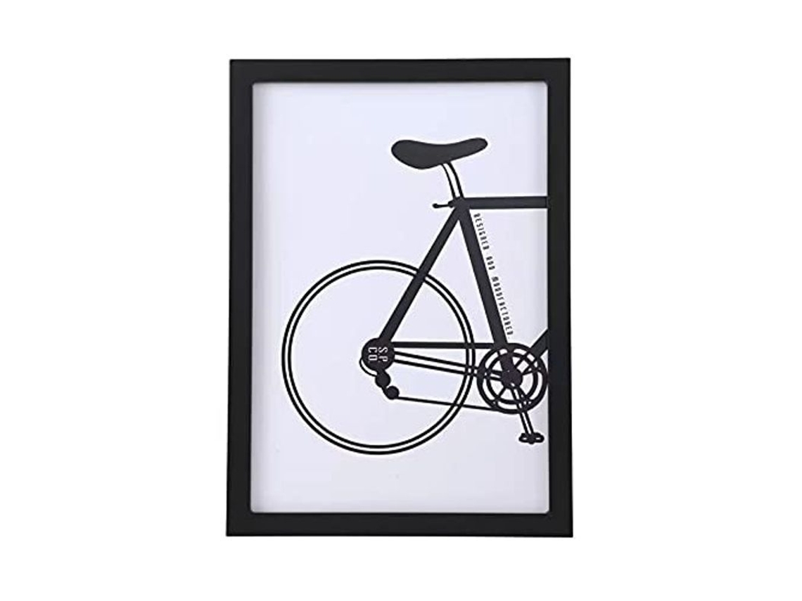 Marco De Madeira 25x30 Com Vidro Acrílico Resistente, Ideal Para Colagens, Retratos E Fotos Familiares