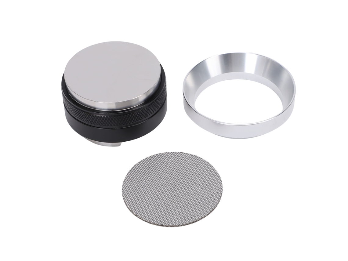 Laxiscreed: Conjunto De Acessórios Para Máquina De Café Italiana Com Tamper Duplo E Distribuidor De Água
