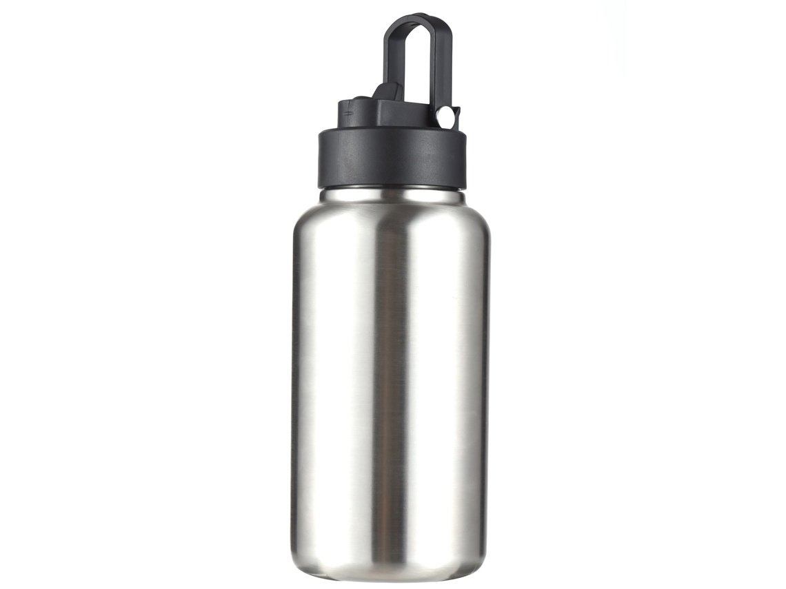 Garrafa de Aço Inoxidável 1050ml Anti vazamento com Canudo
