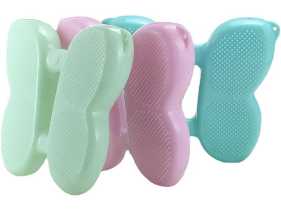 Conjunto De Equipamentos Exercícios Borboleta Com Faixas Resistência, Rosa, Verde Menta, Turquesa, Aparelho