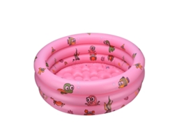 Mali piscina Inflável Redonda para Bebê 80cm Material Macio para Jardim e Interior