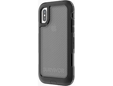 Capa iPhone X, XS  Survivor Extreme Preto